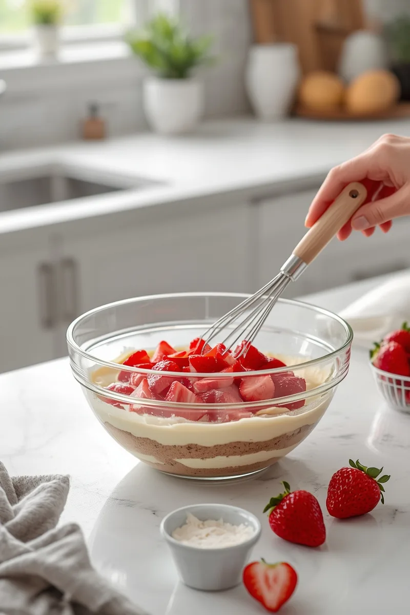 No Bake Strawberry Cheesecake – Easy Spring Dessert