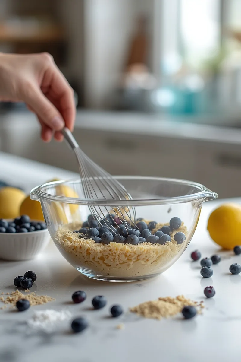 Lemon Blueberry Muffins – Easy Bakery Style Muffins
