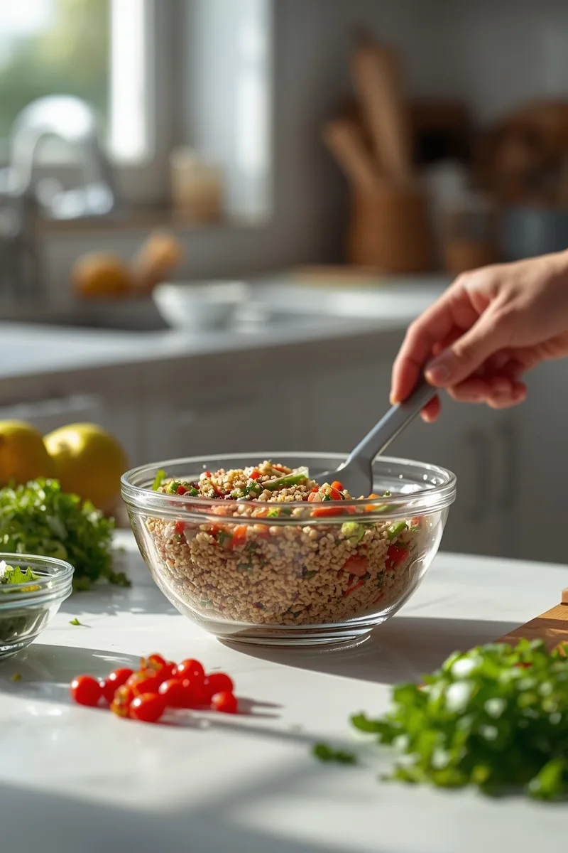 Mediterranean Quinoa Salad – Healthy Protein Salad