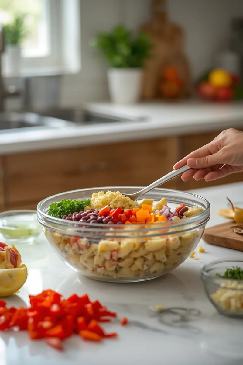 Classic Macaroni Salad – Easy American Potluck Side Dish