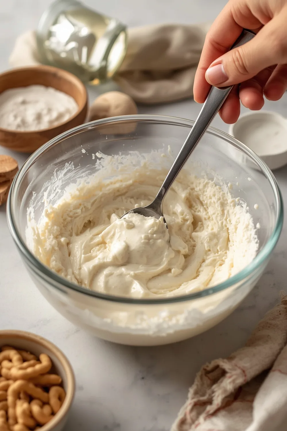 Irresistible Easy Fluffy Japanese Cotton Cheesecake (8 Servings) 2 Easy Fluffy Japanese Cotton Cheesecake with Creamy Topping