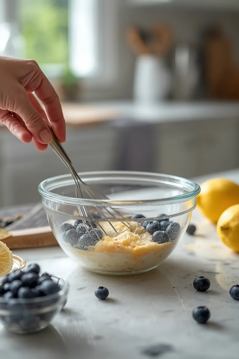 Irresistible Lemon Blueberry Cake: The Ultimate Summer Delight (10 Servings) 2 Lemon Blueberry Cake