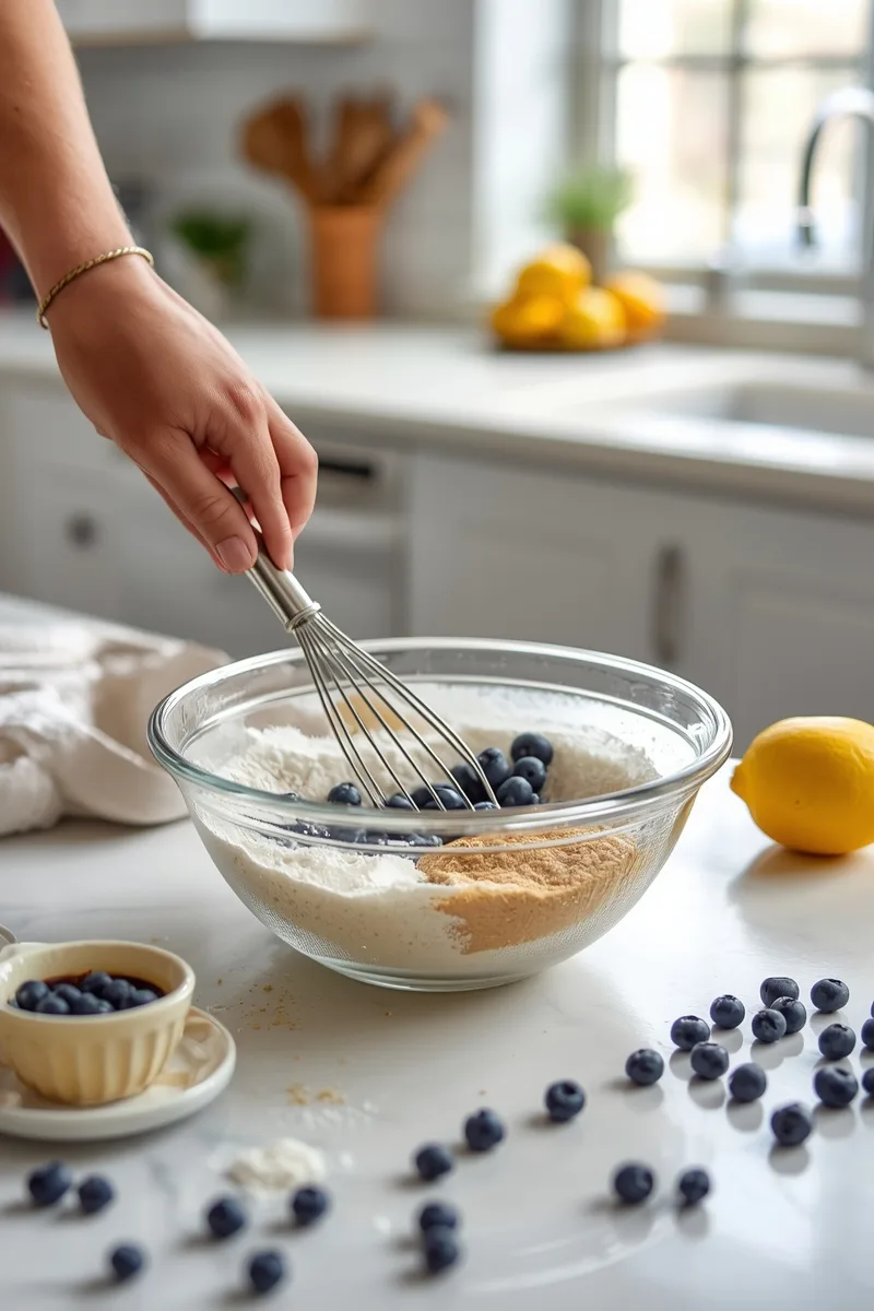 Lemon Blueberry Muffins