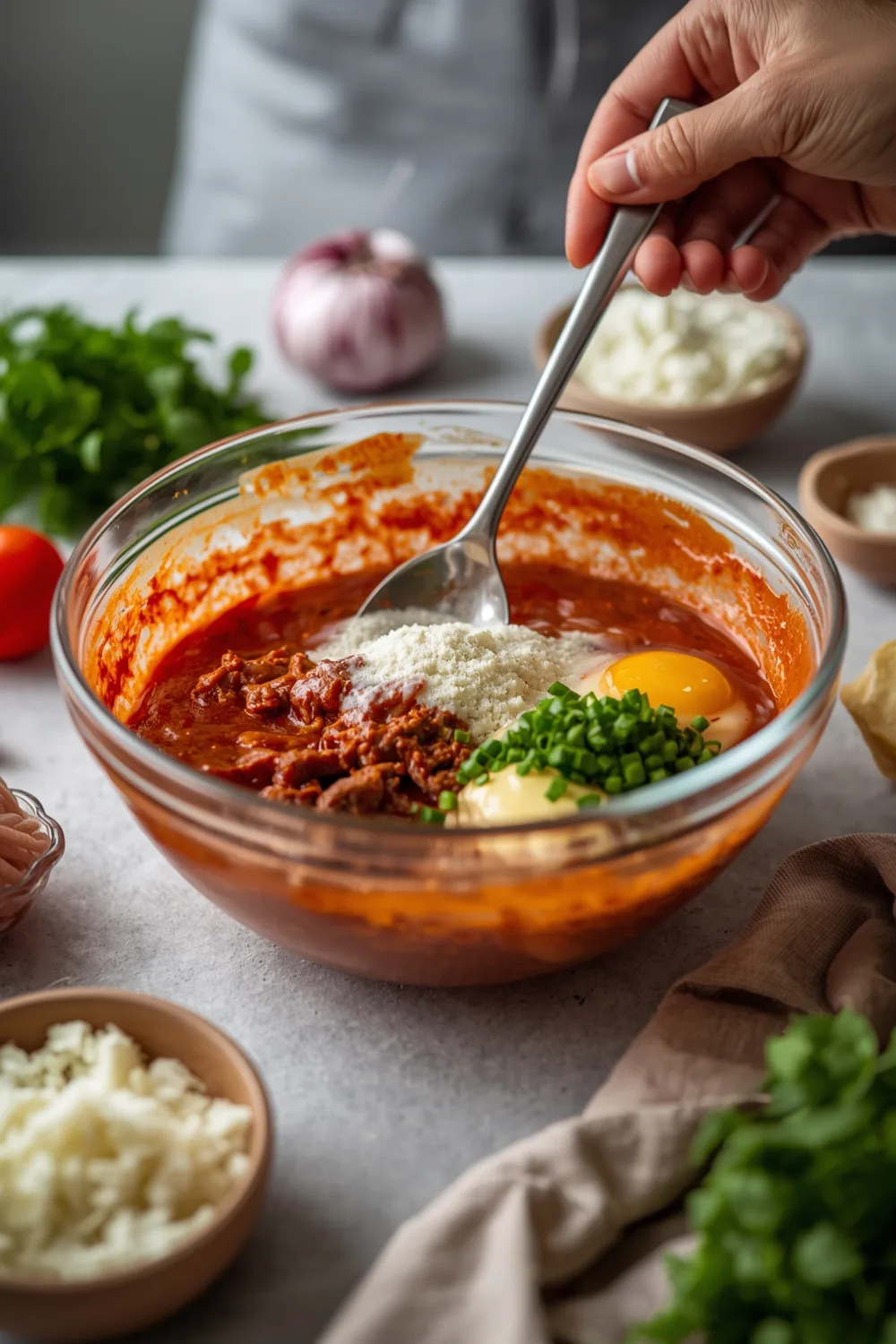 Easy Cheesy Homemade Lasagna with Rich Meat Sauce Recipe