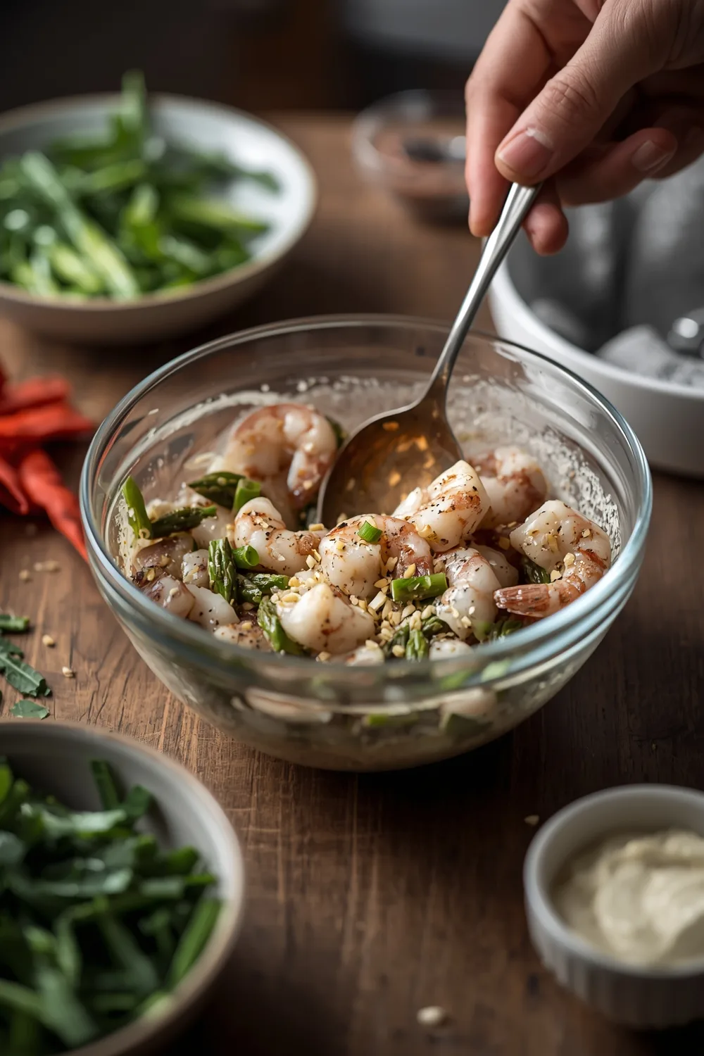 Quick Garlic Shrimp and Asparagus Stir Fry Recipe