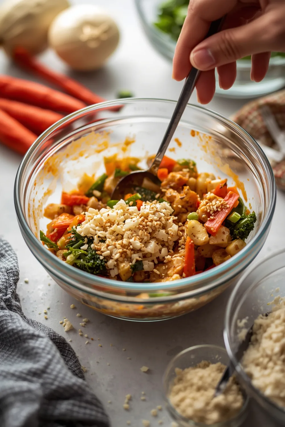 Easy Pineapple Teriyaki Chicken Bites with Veggies Recipe