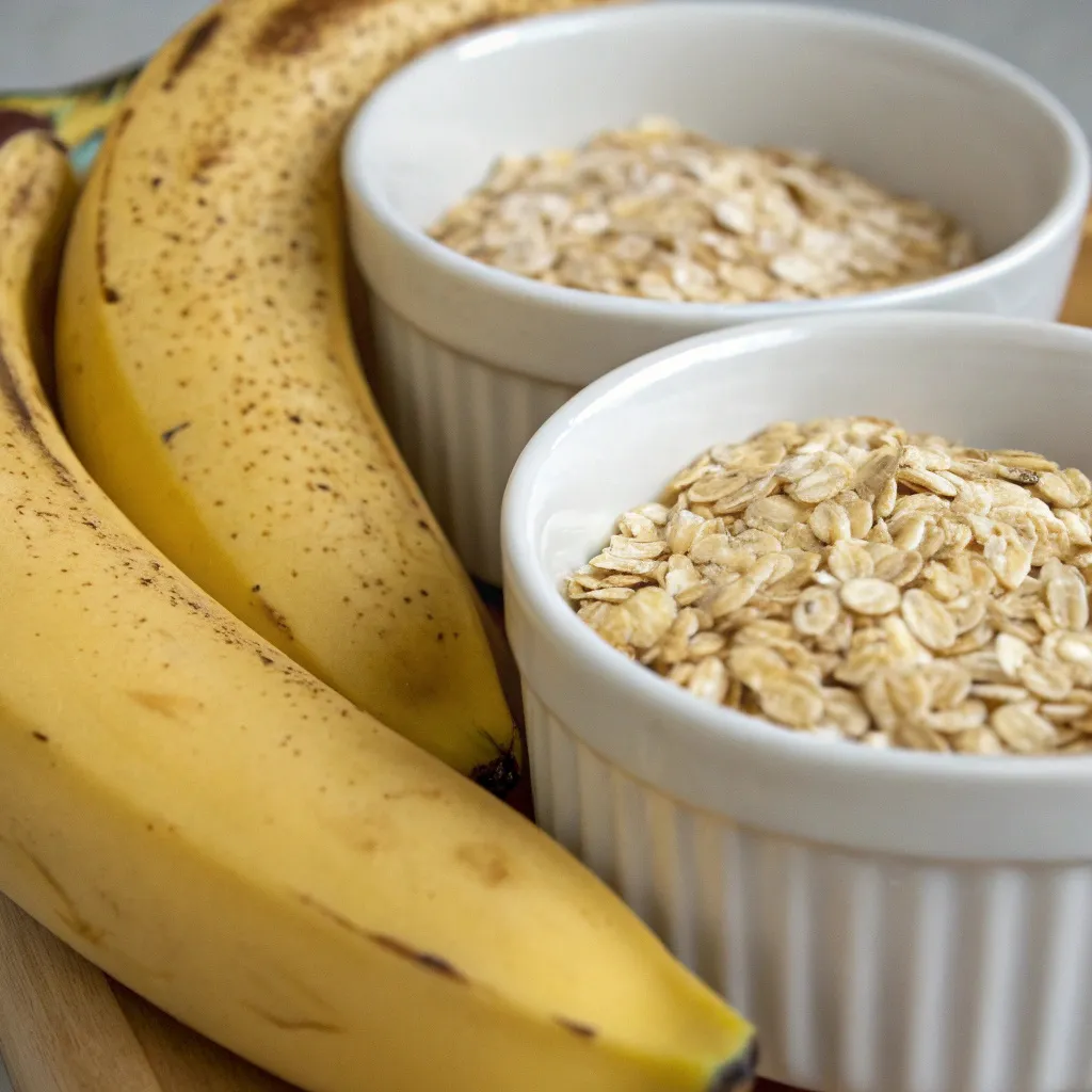 2-Ingredient Banana Oat Scones