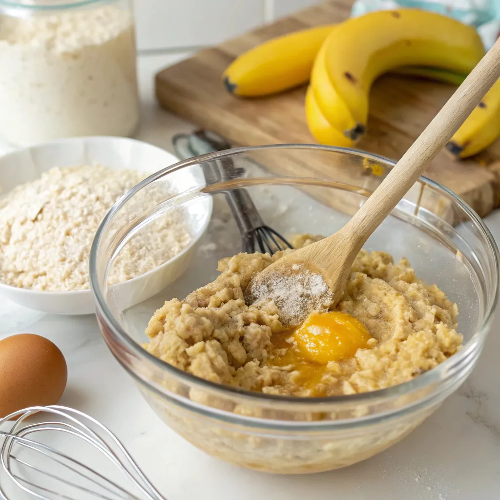 3-Ingredient Banana Oat Cake