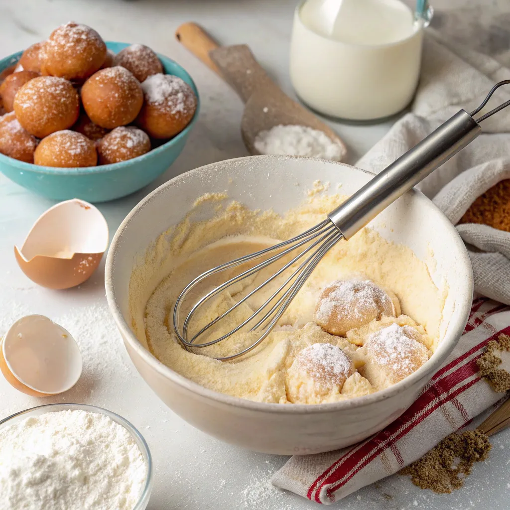 Air Fryer Funnel Cake Bites