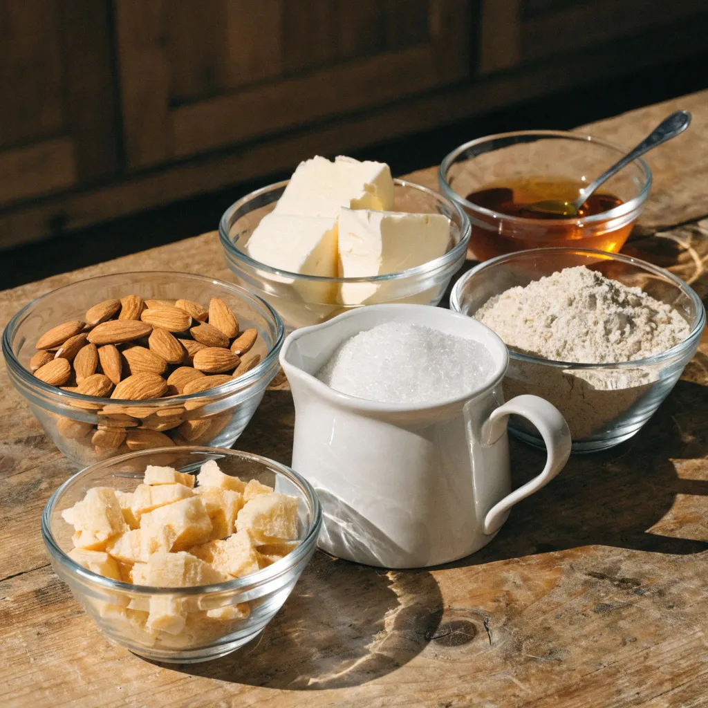 Almond Croissant Blondies