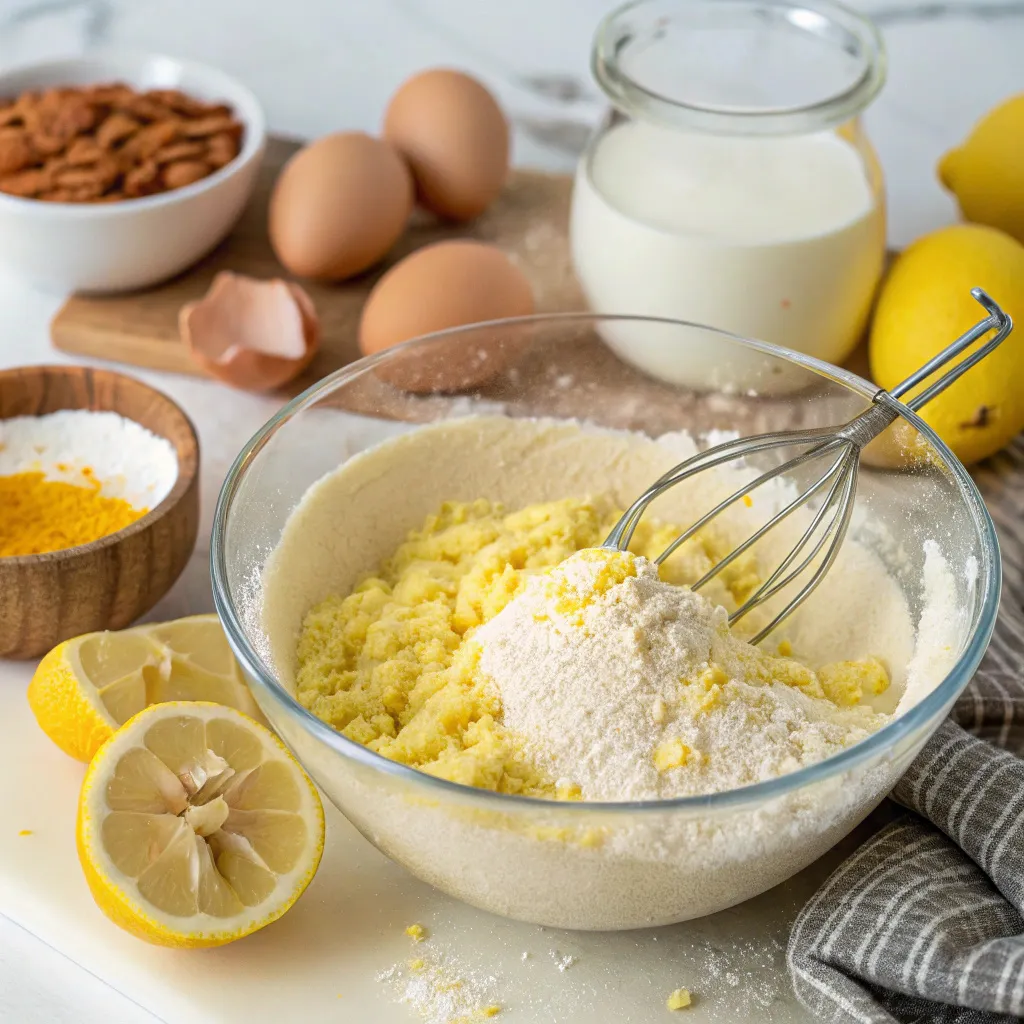Almond Flour Lemon Cake