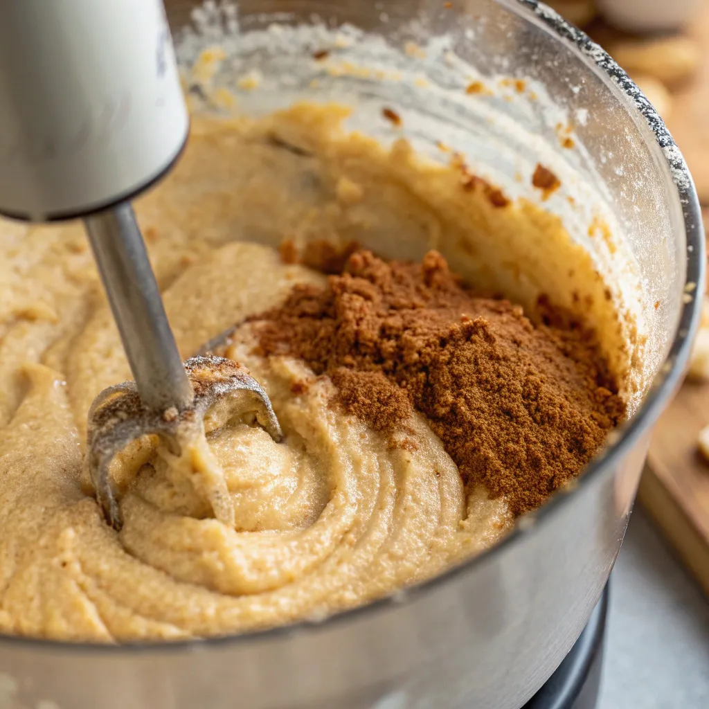 Applesauce Cake with Cinnamon Cream Cheese Frosting