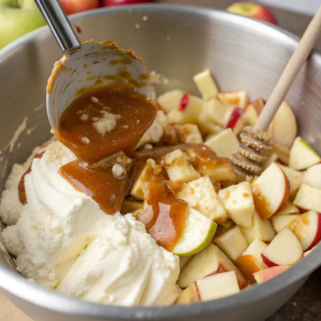 Caramel Apple Cheesecake