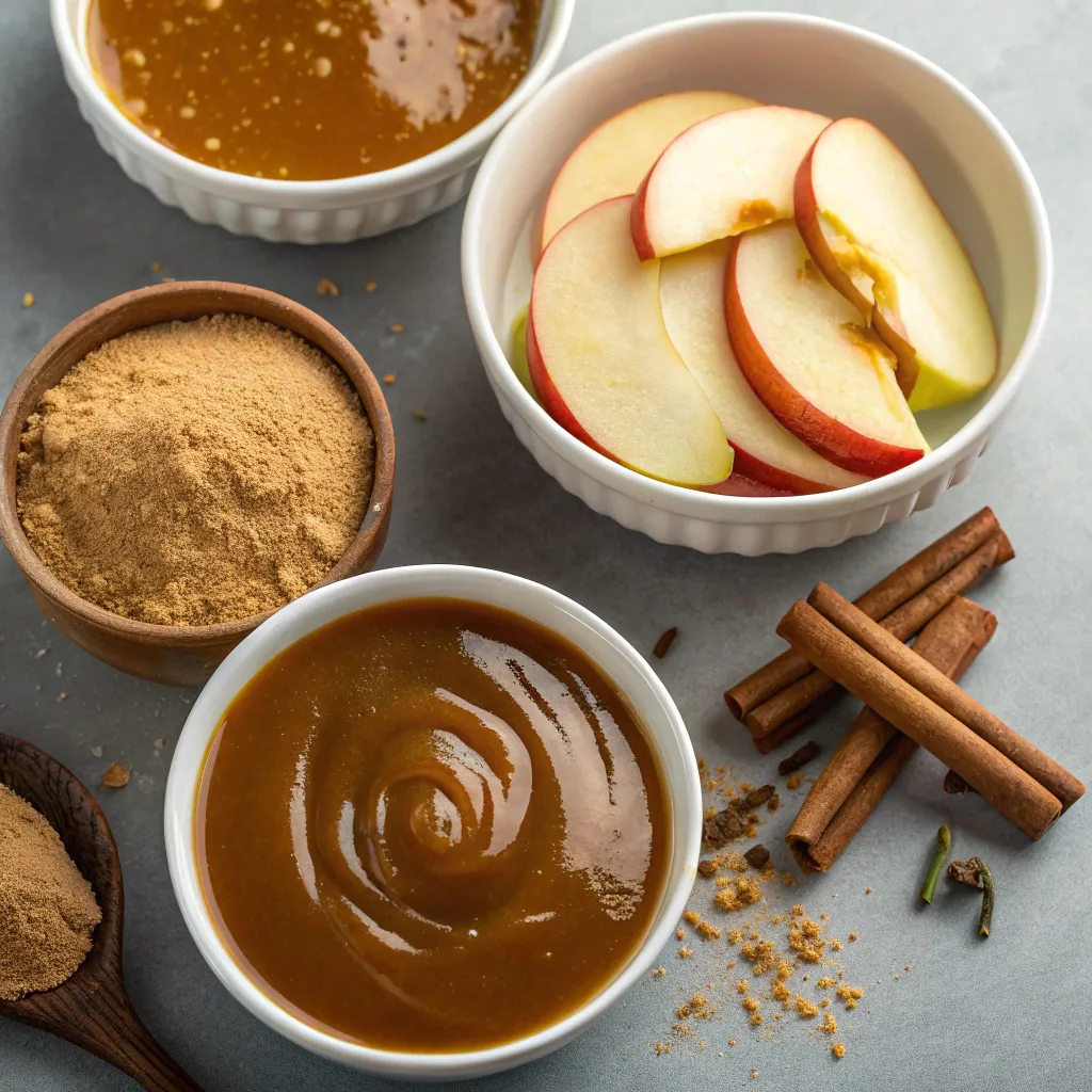 Caramel Apple Cinnamon Roll