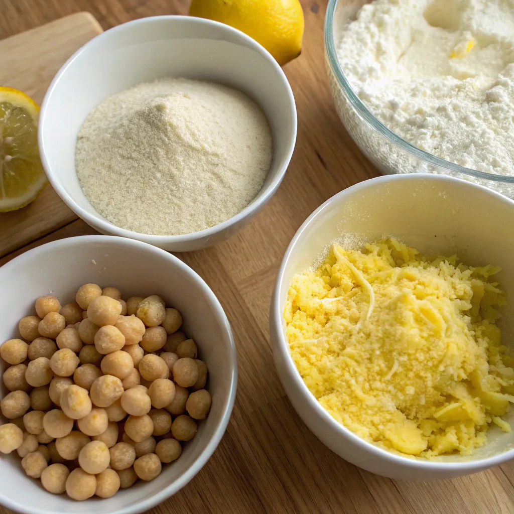 Chickpea Flour Lemon Cake