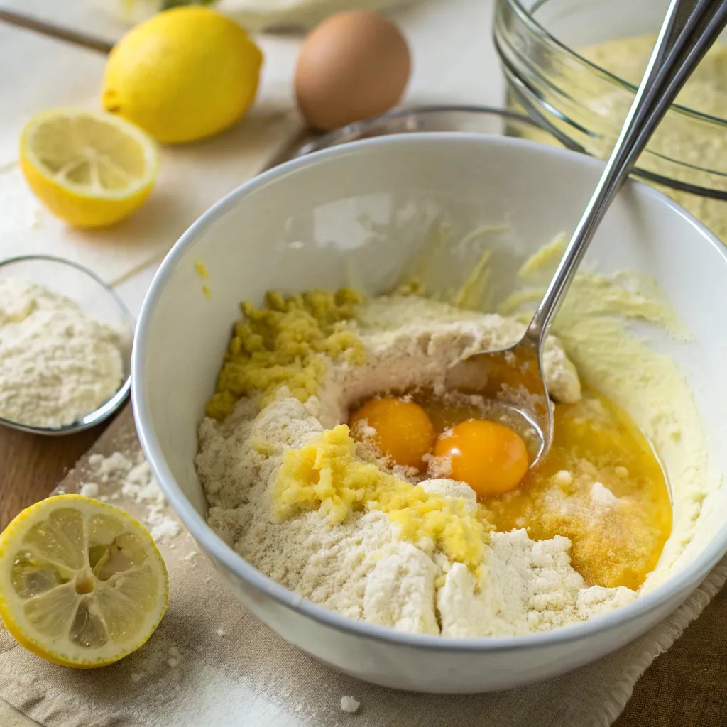 Chickpea Flour Lemon Cake