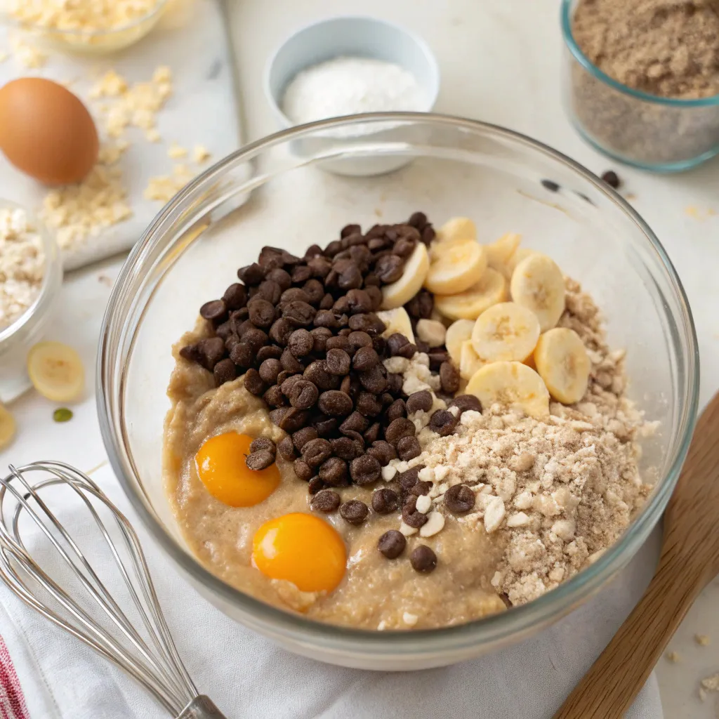 No Flour, No Sugar Oat Cake (Moist Chocolate Banana Oat Cake โ Healthy & Easy) 8 Chocolate Banana Oat Cake