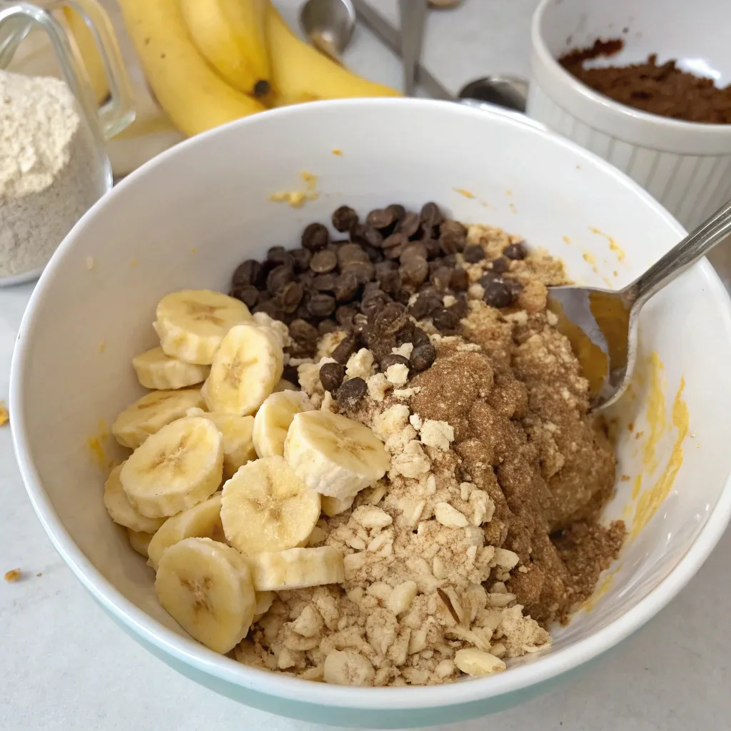 Chocolate Banana Oat Cups