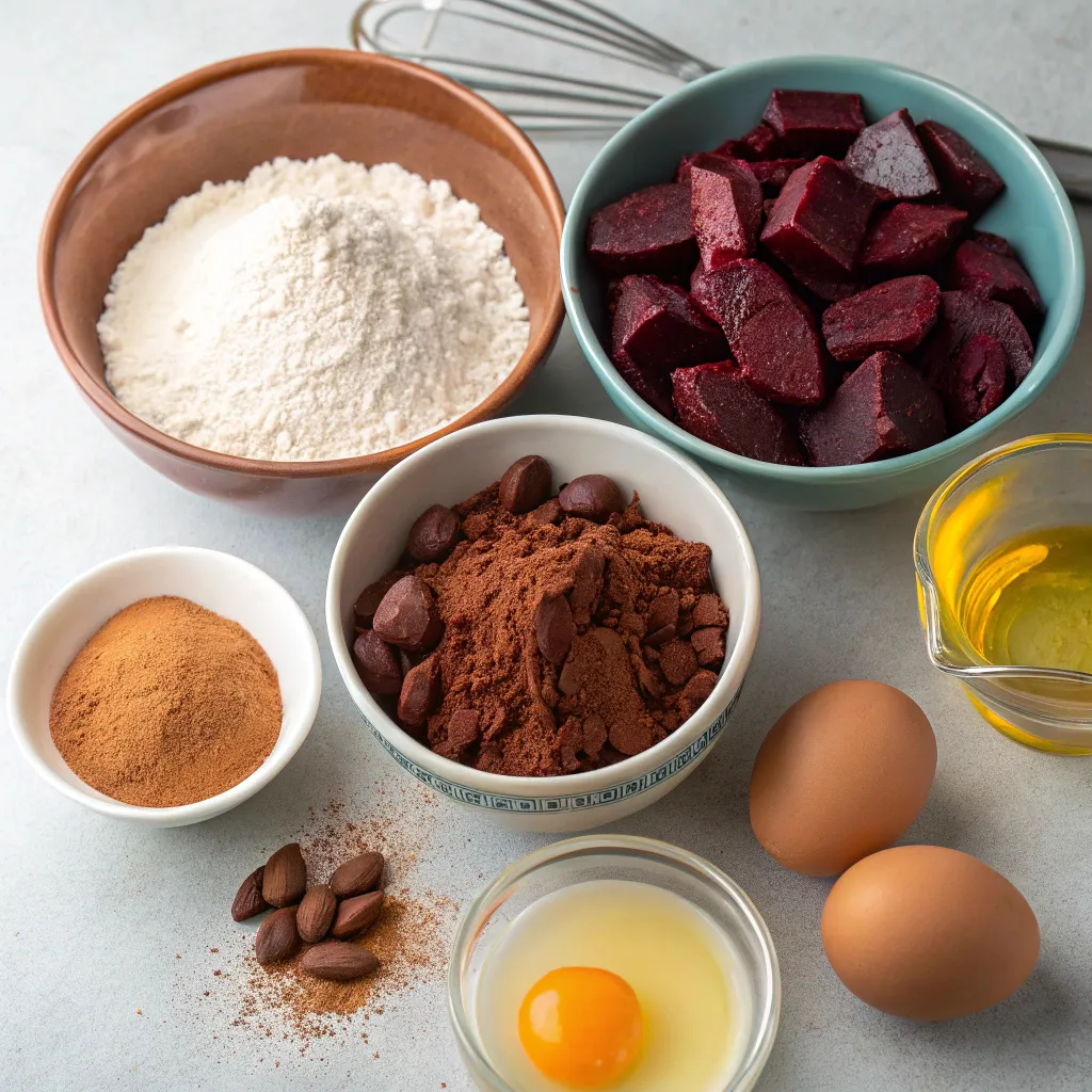 Chocolate Beet Almond Flour Cake