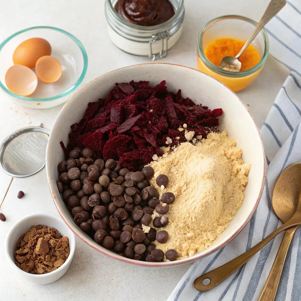 Chocolate Beet Almond Flour Cake