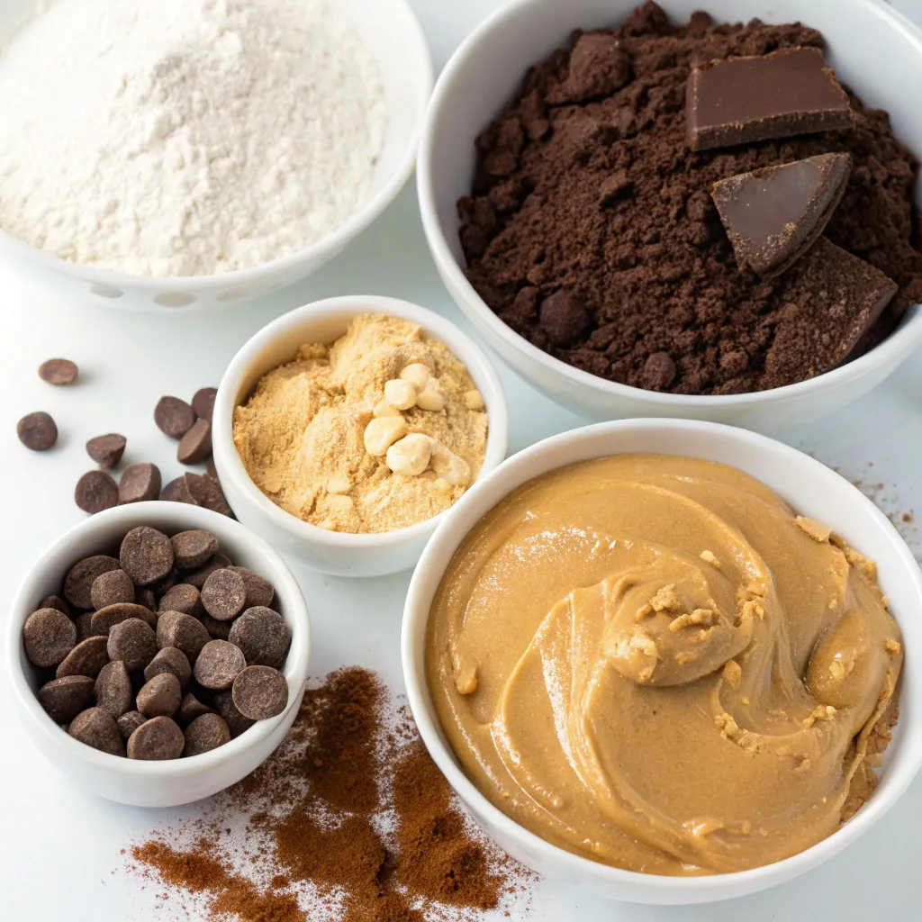 Chocolate Peanut Butter Protein Dessert