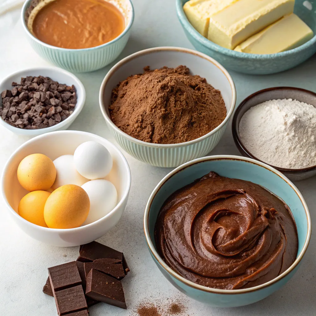 Chocolate Tahini Swirl Cake