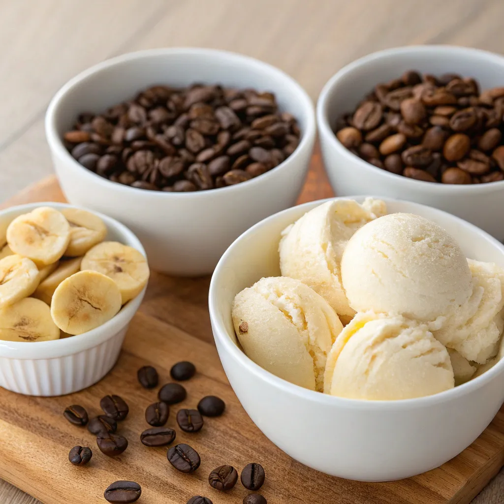 Coffee Banana Ice Cream
