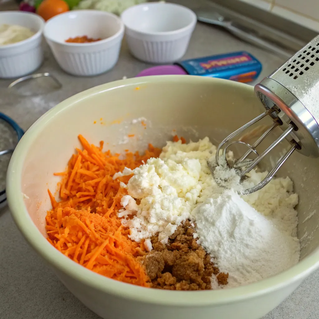 Cottage Cheese Carrot Cake