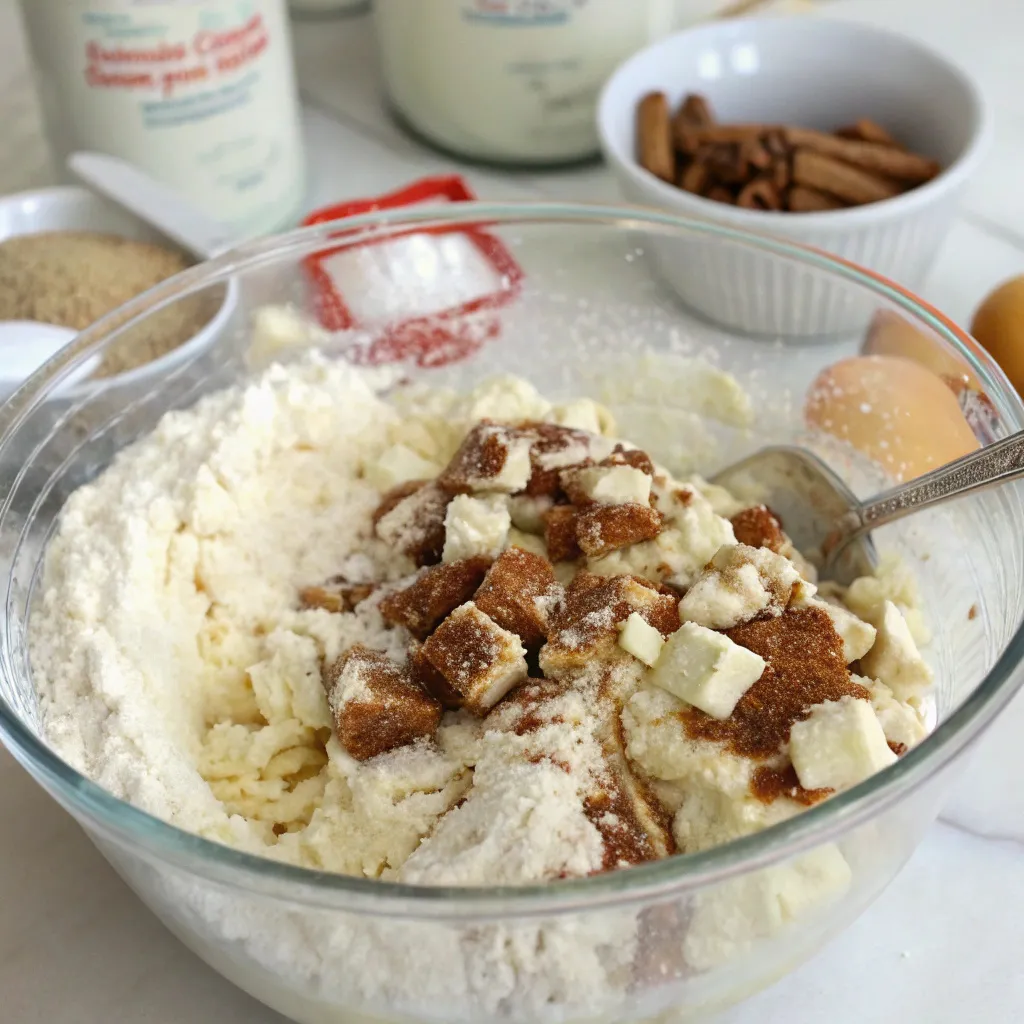 Cottage Cheese Cinnamon Roll Muffins