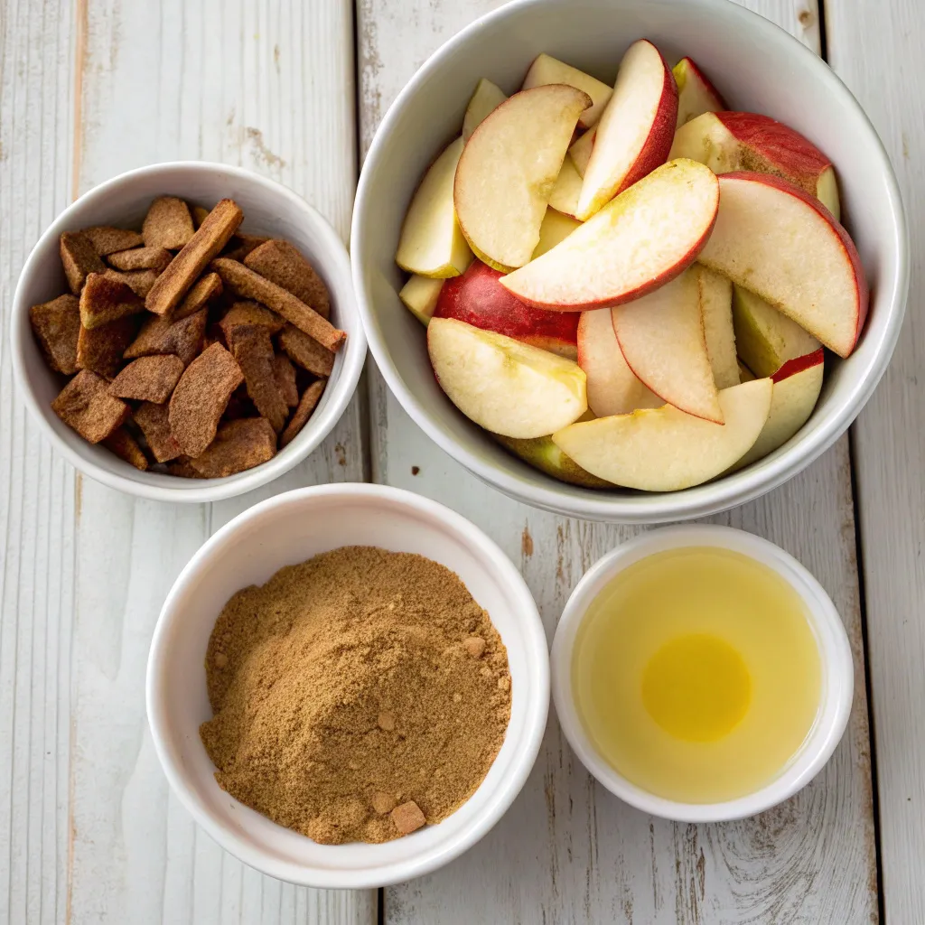 Crispy Air Fryer Apple Chips with Cinnamon