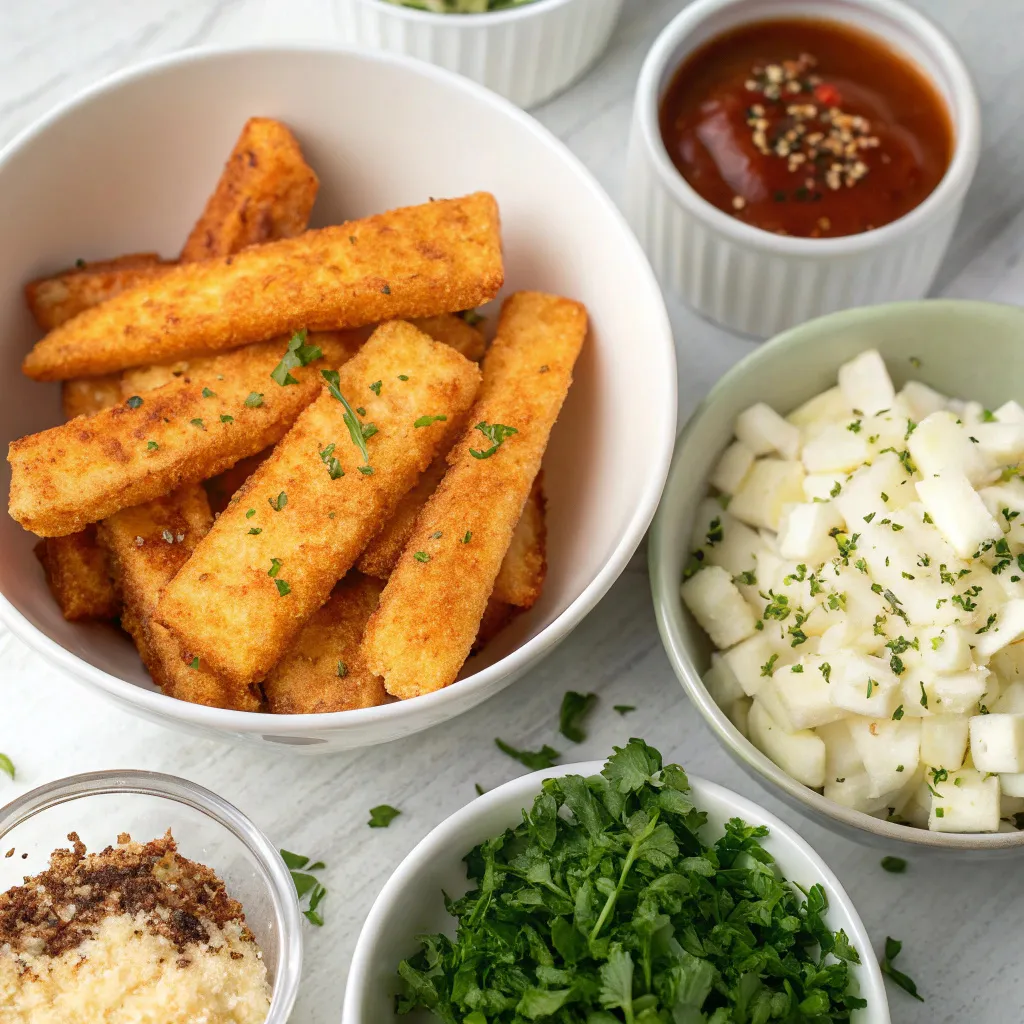 Crispy Halloumi Fries