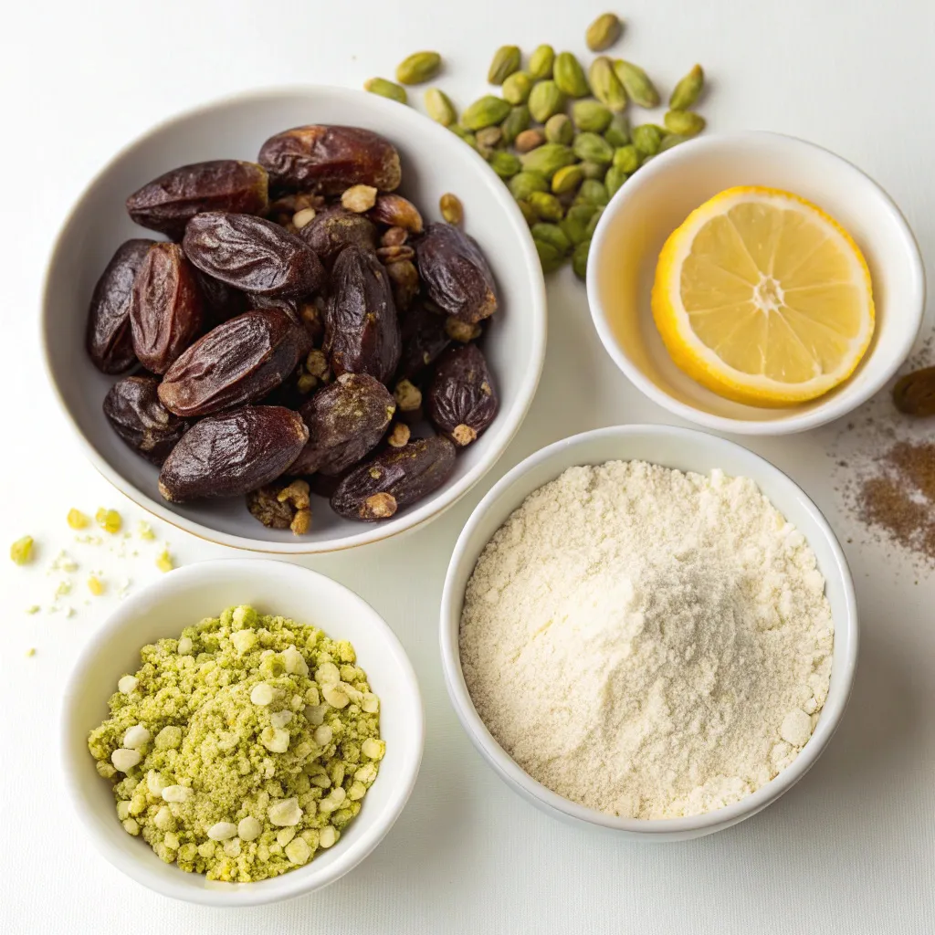 Date Pistachio Lemon Soft Crumb Celebration Cake