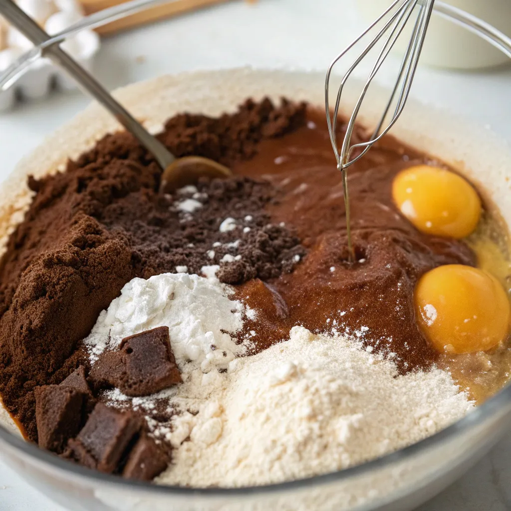 Double Chocolate Cake Donuts