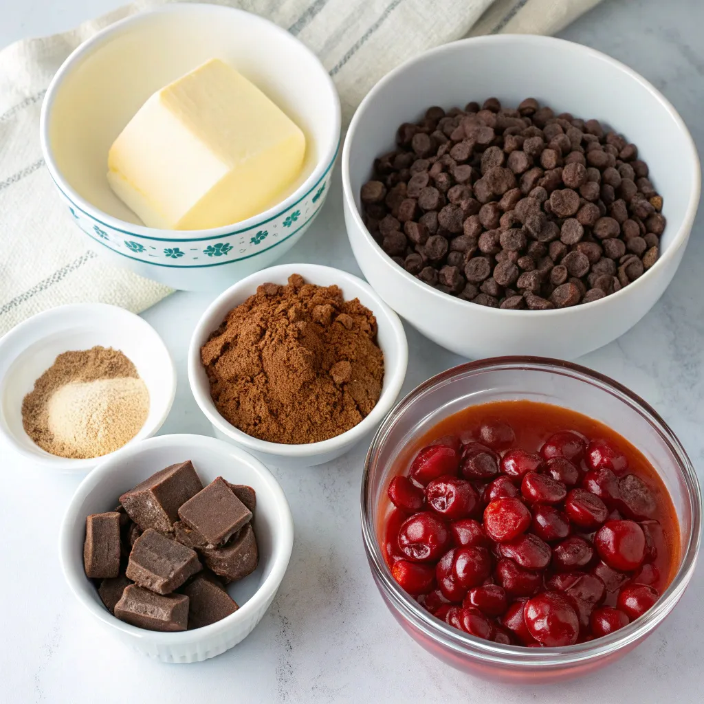 Double Chocolate Dump Cake
