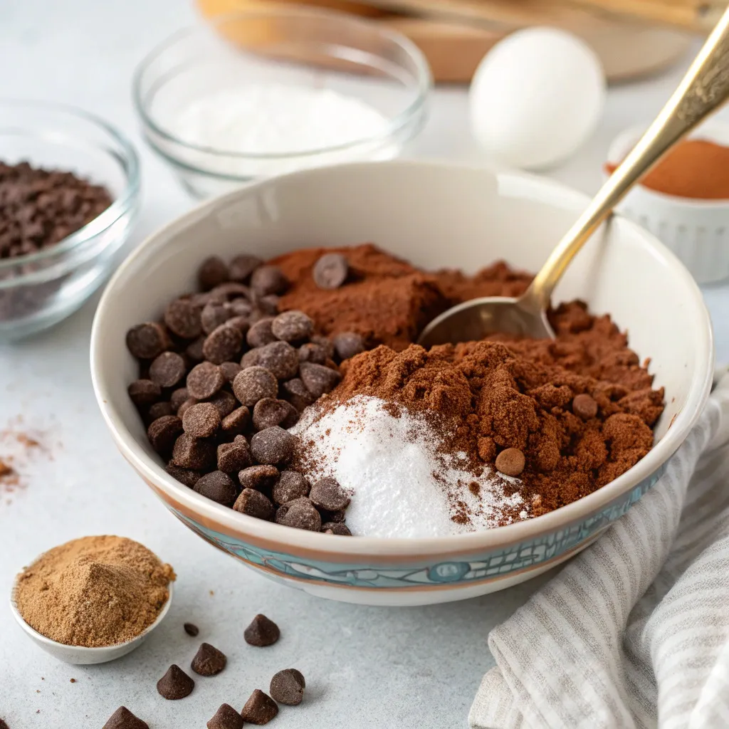 Double Chocolate Dump Cake