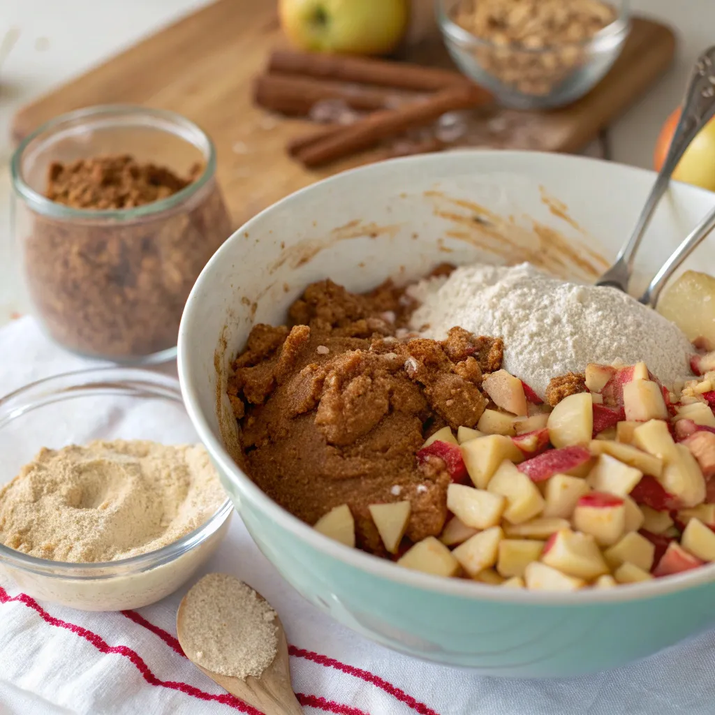 Flourless Almond Butter Apple Cinnamon Muffins