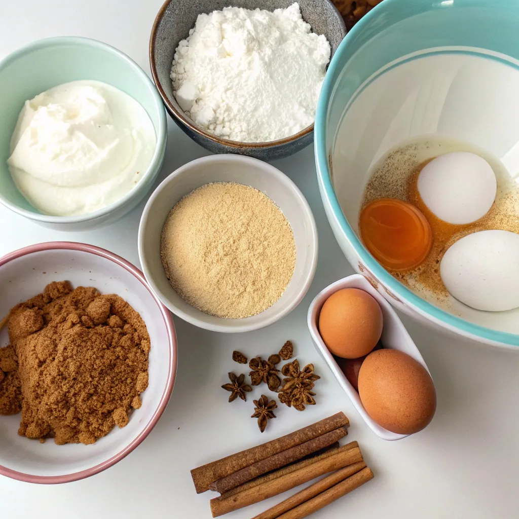 Flourless Chai Spice Yogurt Cake