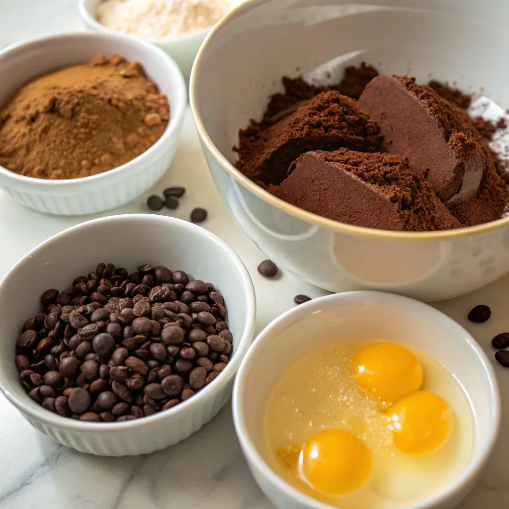 Flourless Chocolate Bean Cake