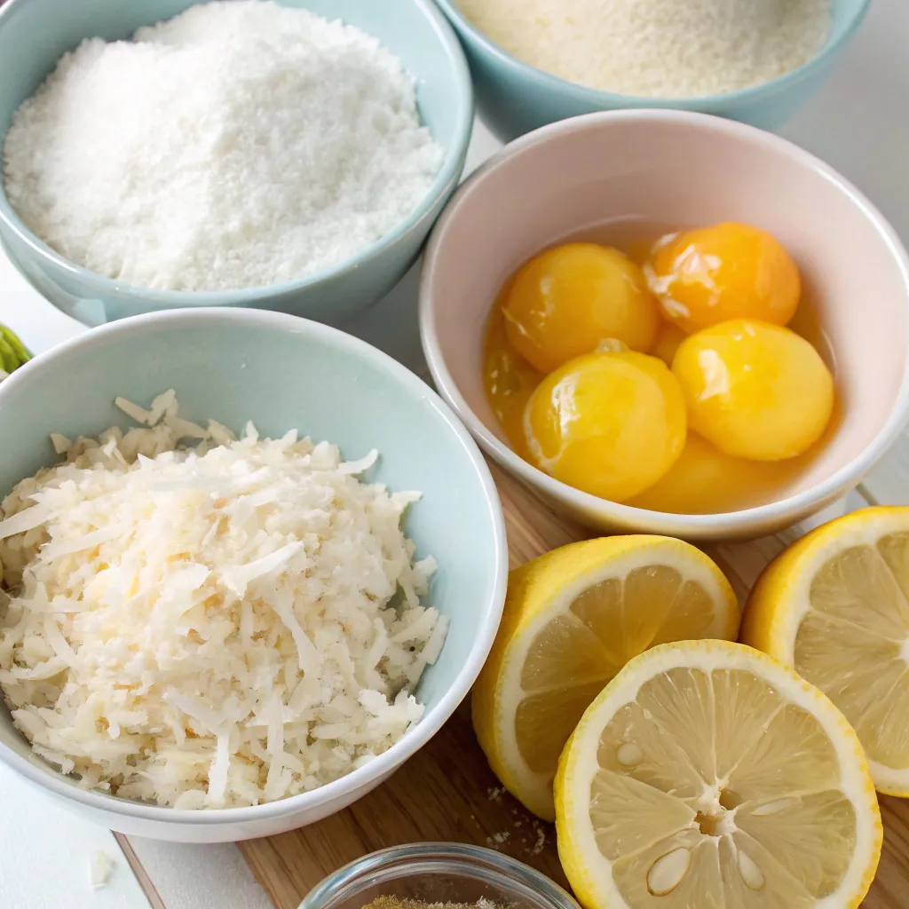 Flourless Coconut Lemon Mini Cakes โ Zesty, Light & Guilt-Free Bliss 7 Flourless Coconut Lemon Mini Cakes