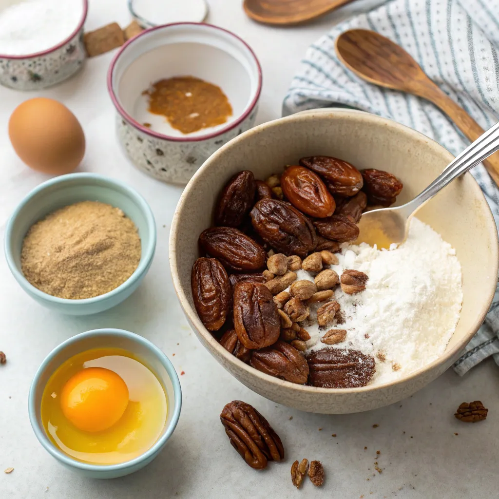 Flourless Date & Pecan Cake
