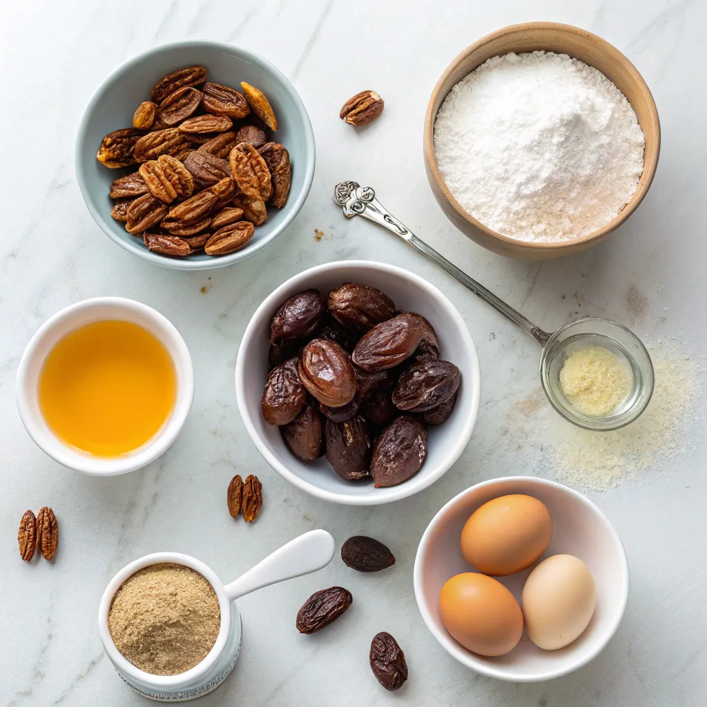 Flourless Date & Pecan Cake