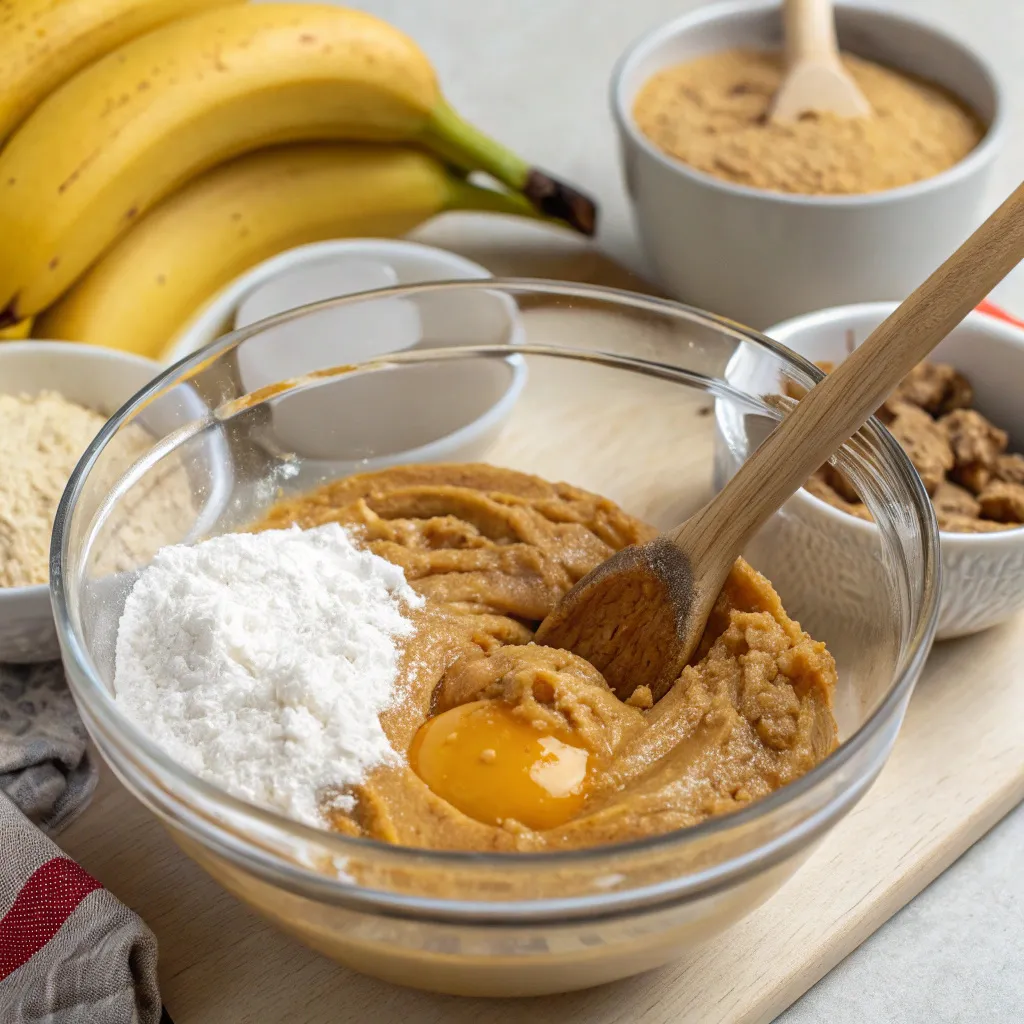 Peanut Butter Banana Bread