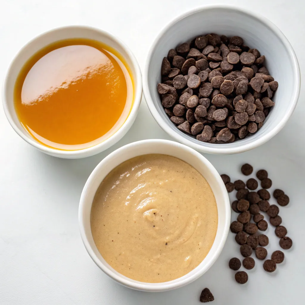 Flourless Tahini Chocolate Chip Cookies