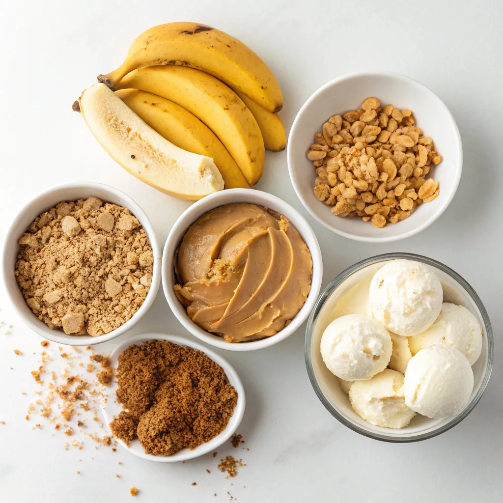 Frozen Peanut Butter Banana Pie