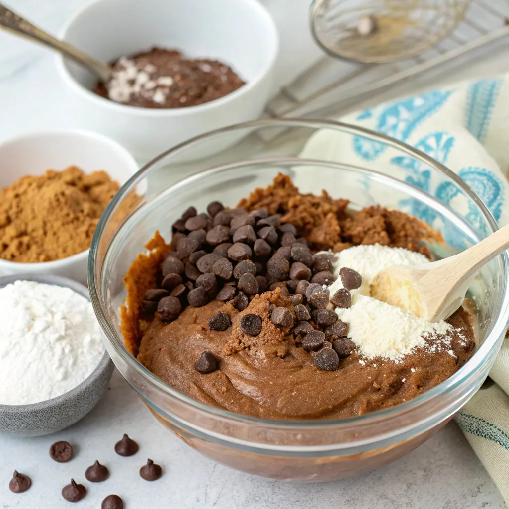 Fudgy Greek Yogurt Chocolate Blondies