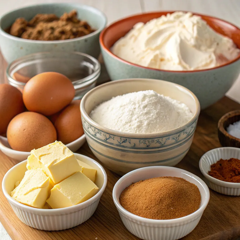 Gingerbread Pound Cake with Creamy Icing