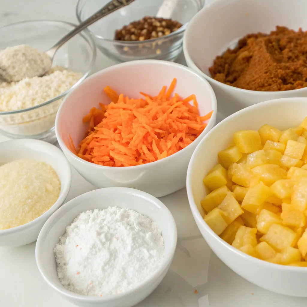 Hawaiian Carrot Pineapple Cake