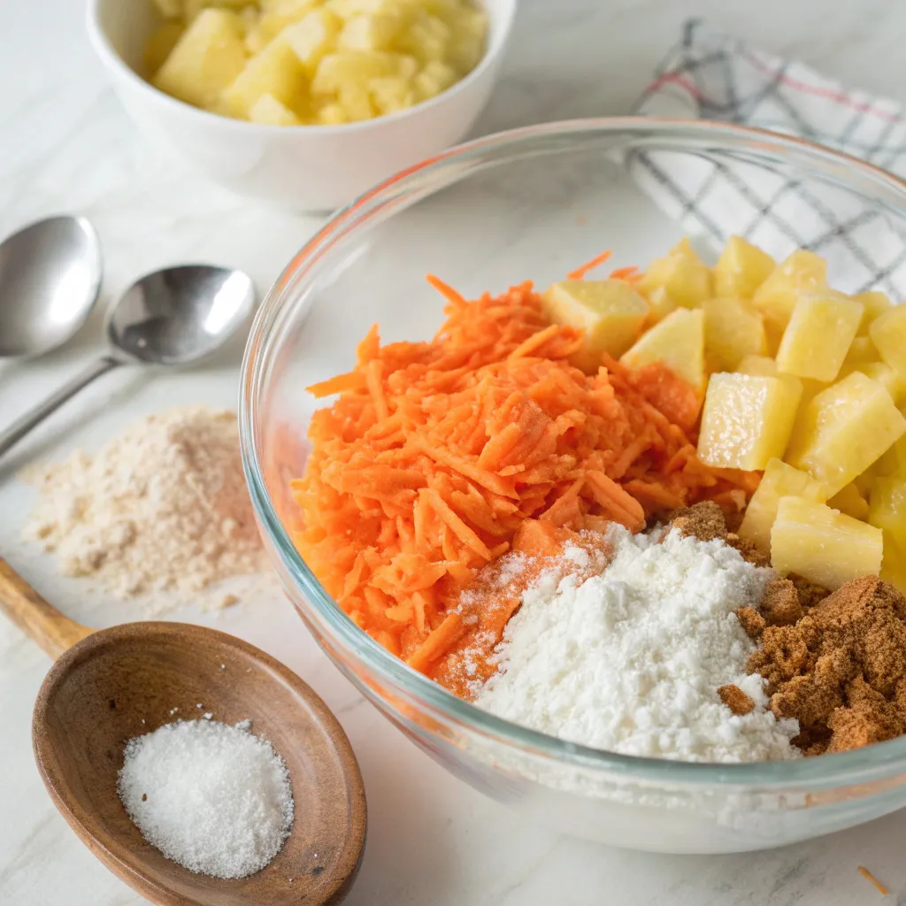 Hawaiian Carrot Pineapple Cake