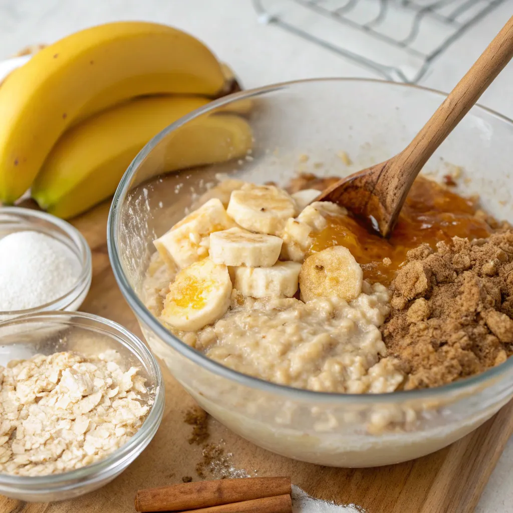 Healthy Banana Oat Cake