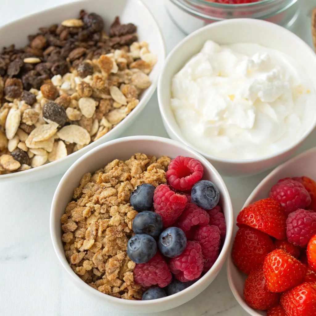 Healthy Frozen Yogurt Bark